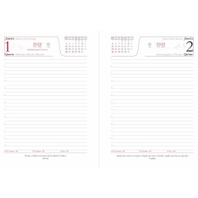Agenda Rosa Personalizada