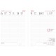Agenda Semanal 19 x 26,5 cm em Couro Sintético Personalizada para Brindes