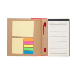 Bloco de Anotação com Post-it e Caneta Personalizado para Brindes