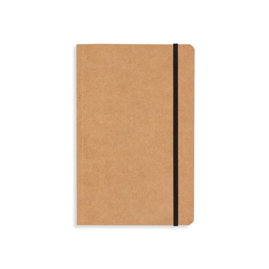 Caderneta tipo Moleskine Capa em Kraft Personalizado