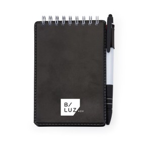 Bloco de Anotações com Porta Caneta Personalizado para Brindes