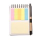 Bloco de Anotações com Post-it e Caneta Personalizado