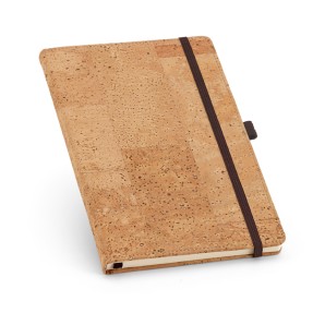 Caderno Capa Dura em Cortiça Personalizado