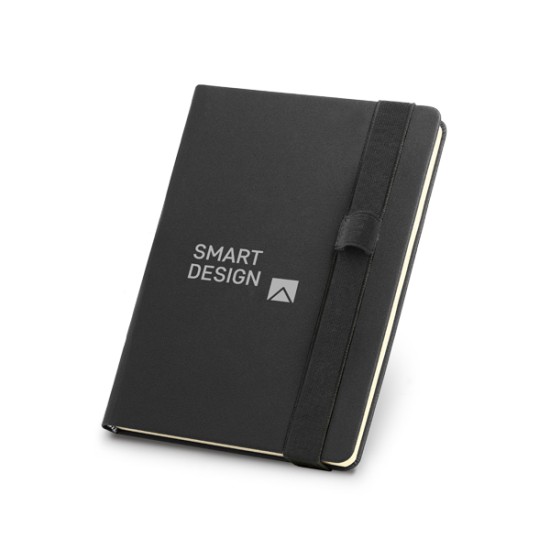 Caderno Capa Dura em Couro Sintético Personalizado