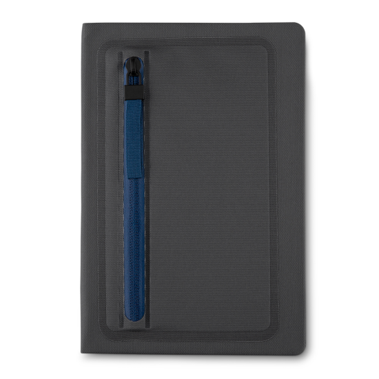 Caderno com Porta Objetos na Capa Personalizado