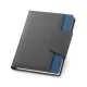 Capa em Couro Sintético com Caderno Personalizado