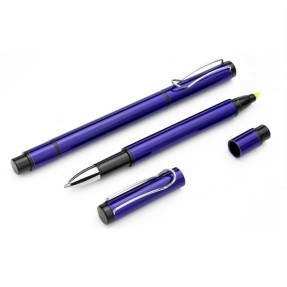 Caneta Marca Texto de Metal Personalizada