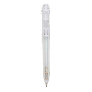 Caneta Plástica Transparente Personalizada para Brindes