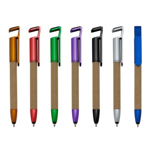 Caneta Ecológica Touch com Suporte Personalizada