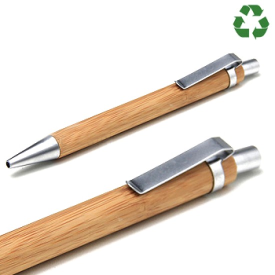 Caneta Ecológica em Bambu Personalizada para Brindes