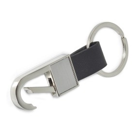 Chaveiro de Couro com Metal Personalizado
