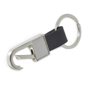 Chaveiro de Couro com Metal Personalizado