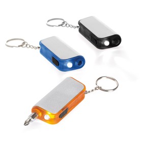Chaveiro com Led e Ferramenta Fenda Philips Personalizado para Brindes