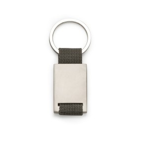 Chaveiro de Metal com Detalhe em Nylon Personalizado para Brindes
