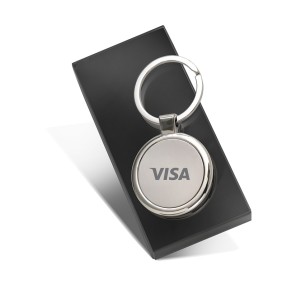 Chaveiro Redondo Metal Personalizado