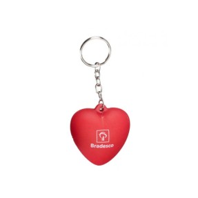 Chaveiro-Anti Stress no Formato Coração Personalizado