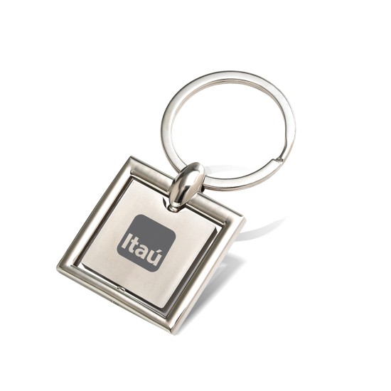 Chaveiro de Metal Giratório Personalizado