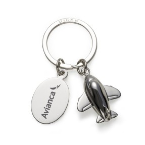 Chaveiro Formato Avião Personalizado para Brindes