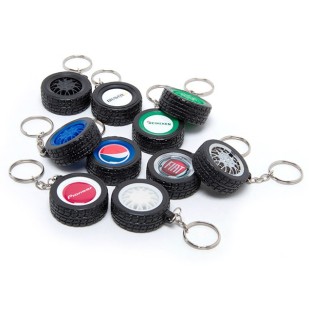 Chaveiro Formato Pneu Personalizado para Brindes