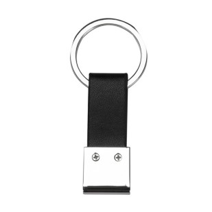 Chaveiro de Metal com Couro Promocional para Brindes