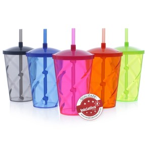 Copo Com Canudo 750ml Personalizado
