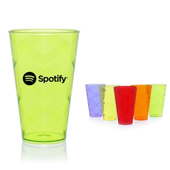 Copo Tornado Personalizado em Acrílico para Brindes 550ml