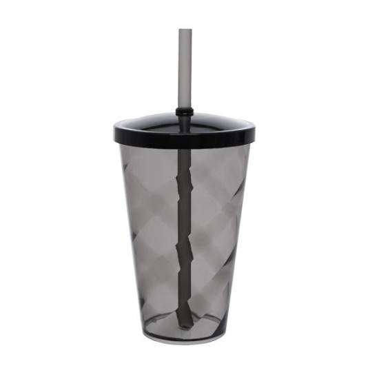 Copo 550ml Personalizado com Tampa e Canudo