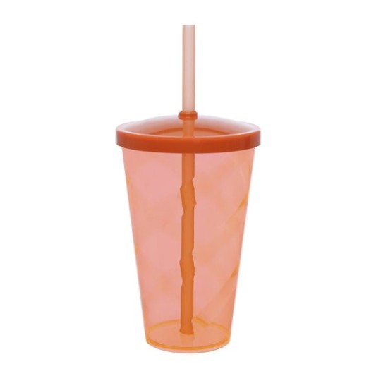 Copo 550ml Personalizado com Tampa e Canudo