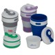 Copo Retrátil 350ml de Silicone Personalizado