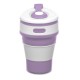Copo Retrátil 350ml de Silicone Personalizado
