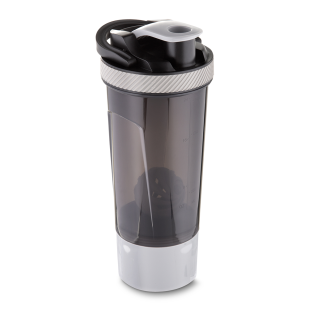 Garrafa Coqueteleira Plástica 720ml com copo Personalizada