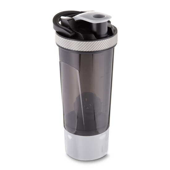 Garrafa Coqueteleira Plástica 720ml com copo Personalizada