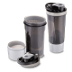 Garrafa Coqueteleira Plástica 720ml com copo Personalizada