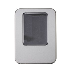 Estojo de Metal com Visor Para Pen Drive Personalizado