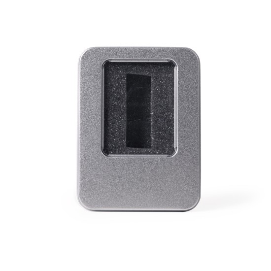Estojo de Metal com Visor Para Pen Drive Personalizado