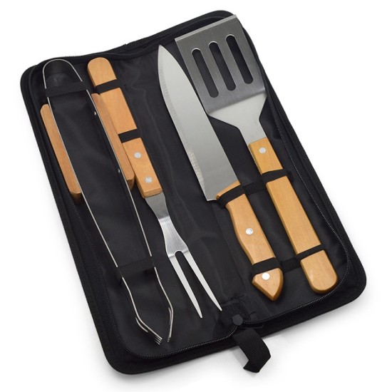Kit Churrasco 4 Peças Personalizado
