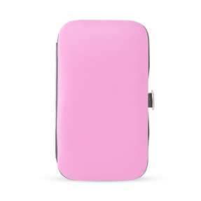 Kit Manicure 6 peças com estojo em Couro Sintético Personalizado