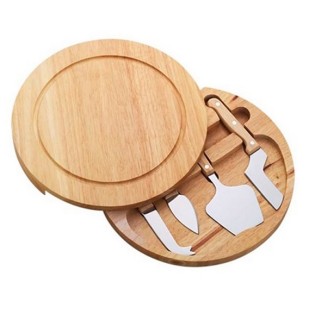 Kit Queijo Giratório Personalizado 4 Peças 