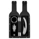 Kit para Vinho Formato de Garrafa Personalizado