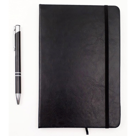 Kit Executivo com Moleskine 14 x 21cm e Caneta Metálica Personalizado