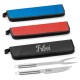 Kit Churrasco 2 Peças Aço Inox com Estojo Personalizado