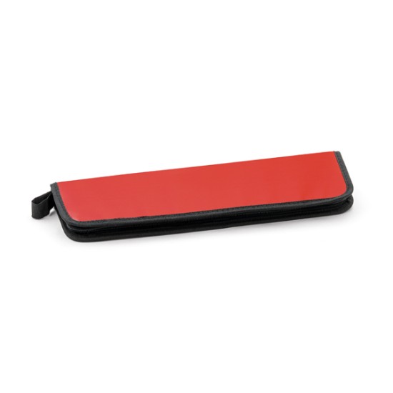 Kit Churrasco 2 Peças Aço Inox e Madeira com Estojo Personalizado