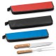 Kit Churrasco 2 Peças Aço Inox e Madeira com Estojo Personalizado
