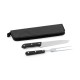 Kit Churrasco 2 Peças Aço Inox e PP com Estojo Personalizado