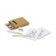 Kit para Colorir com 6 Mini Lápis Personalizado