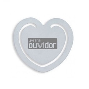 Marcador de Página Formato Coração Personalizado