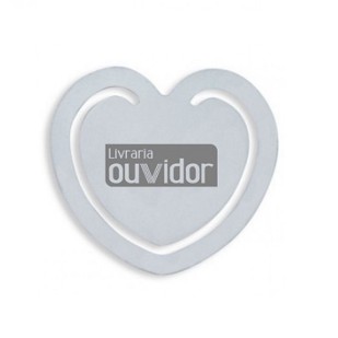 Marcador de Página Formato Coração Personalizado