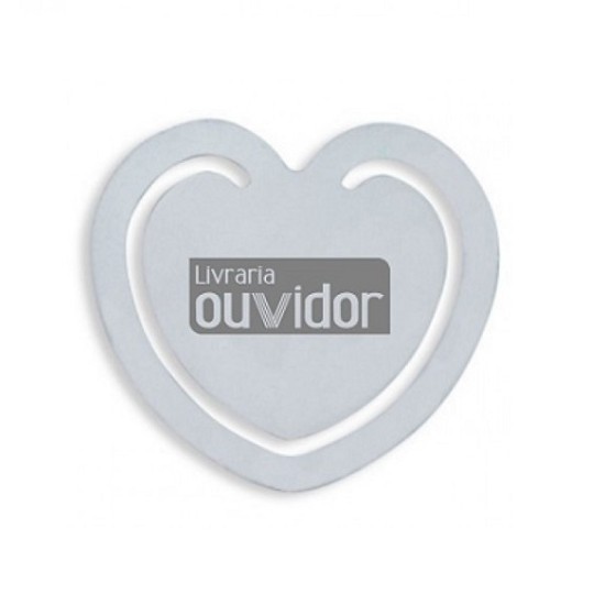 Marcador de Página Formato Coração Personalizado
