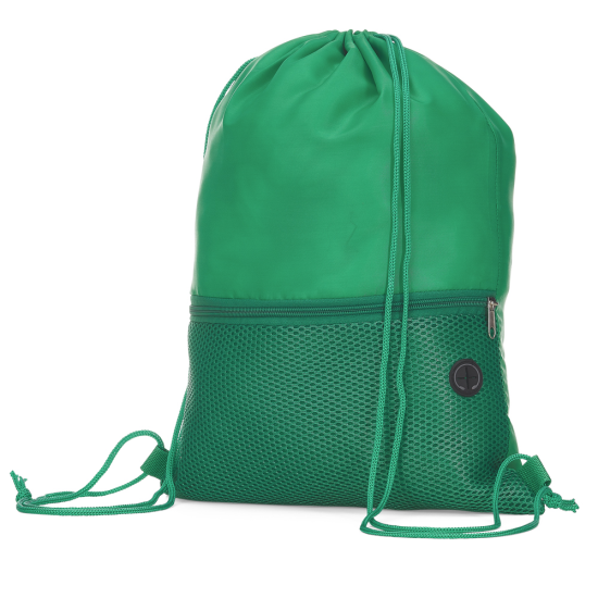 Saco Mochila com Bolso Frontal Personalizado