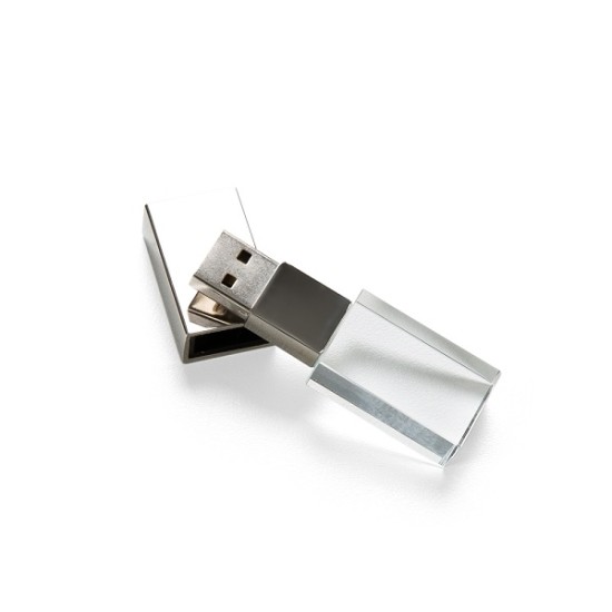 Pen Drive de Vidro Personalizado